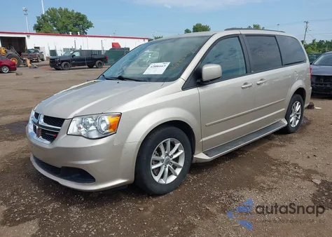 2014 Dodge Grand Caravan Sxt from USA, damaged, VIN 2C4RDGCG6ER321308